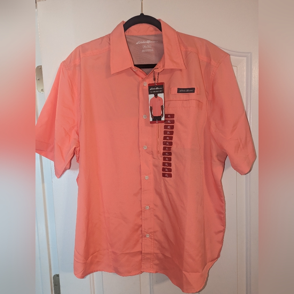Eddie Bauer tech woven shirt